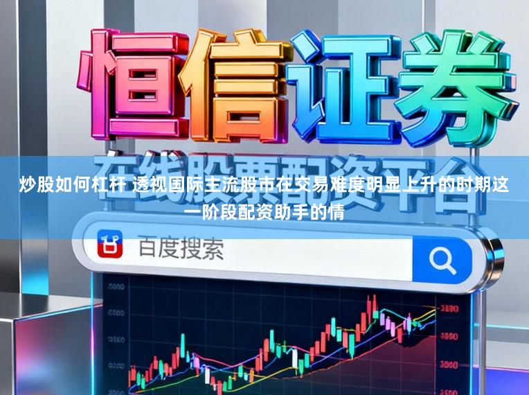 炒股如何杠杆 透视国际主流股市在交易难度明显上升的时期这一阶段配资助手的情