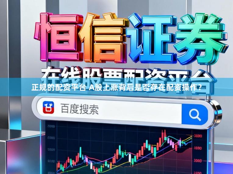 正规的配资平台 A股上涨背后是否存在配资操作？